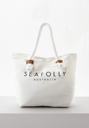 Сумка летняя белая SEAFOLLY 71147-BG